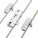 WINKHAUS STV Trulock 16mm Square Faceplate Lever Operated 2 Hooks