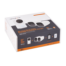 AMALOCK DB811/DB821 Wireless Doorbell & Chime Kit With 2 x CAM400 Camera's, Battery Charger And Rechargeable Batteries