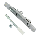 AXIM FB6401 Series Flush Bolt 20mm Wide Flat Face Silver Anodised