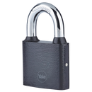 YALE Y111B Series Cast Iron Open Shackle Padlock Black