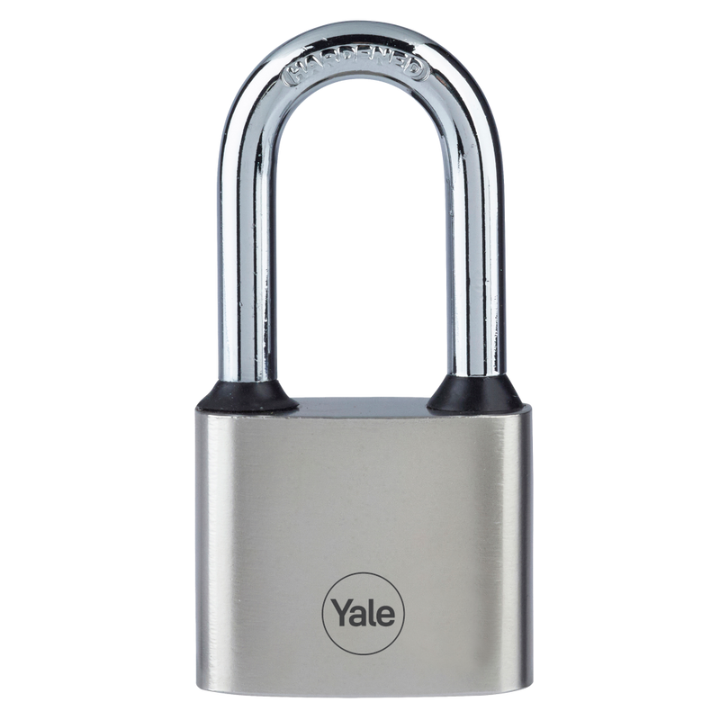 YALE Y112 Series Disc Tumbler Long Shackle Cast Iron Padlock