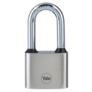 YALE Y112 Series Disc Tumbler Long Shackle Cast Iron Padlock