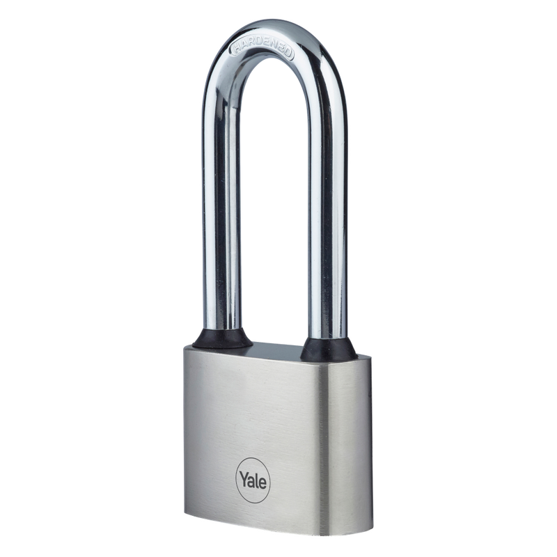 YALE Y112 Series Disc Tumbler Long Shackle Cast Iron Padlock