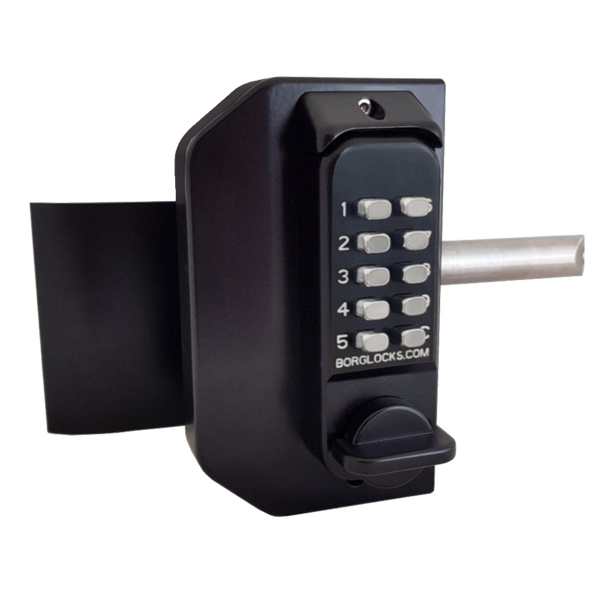BORG LOCKS BL3080 MG Pro ECP Easicode Mini Gate Lock Knob Operated Keypad With Inside Handed Pad