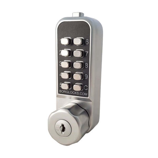 BORG LOCKS BL1706 Vertical Mini Cabinet Lock Easicode Pro c/w Cam And Key Override