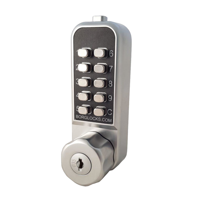 BORG LOCKS BL1706 Vertical Mini Cabinet Lock Easicode Pro c/w Cam And Key Override