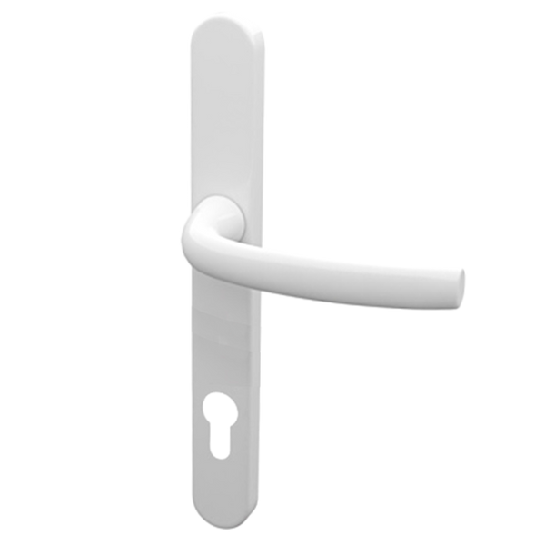 HOPPE Suited Lever/Lever Handle 240mm Backplate With 92mm Centres AR7550/3492