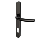 HOPPE Suited Lever/Lever Handle 240mm Backplate With 92mm Centres AR7550/3492