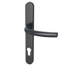 HOPPE Suited Lever/Lever Handle 240mm Backplate With 92mm Centres AR7550/3492