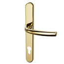 HOPPE Suited Lever/Lever Handle 240mm Backplate With 92mm Centres AR7550/3492