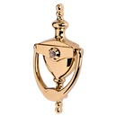 HOPPE Suited Traditional Knocker With 120 Degree Viewer AR727K