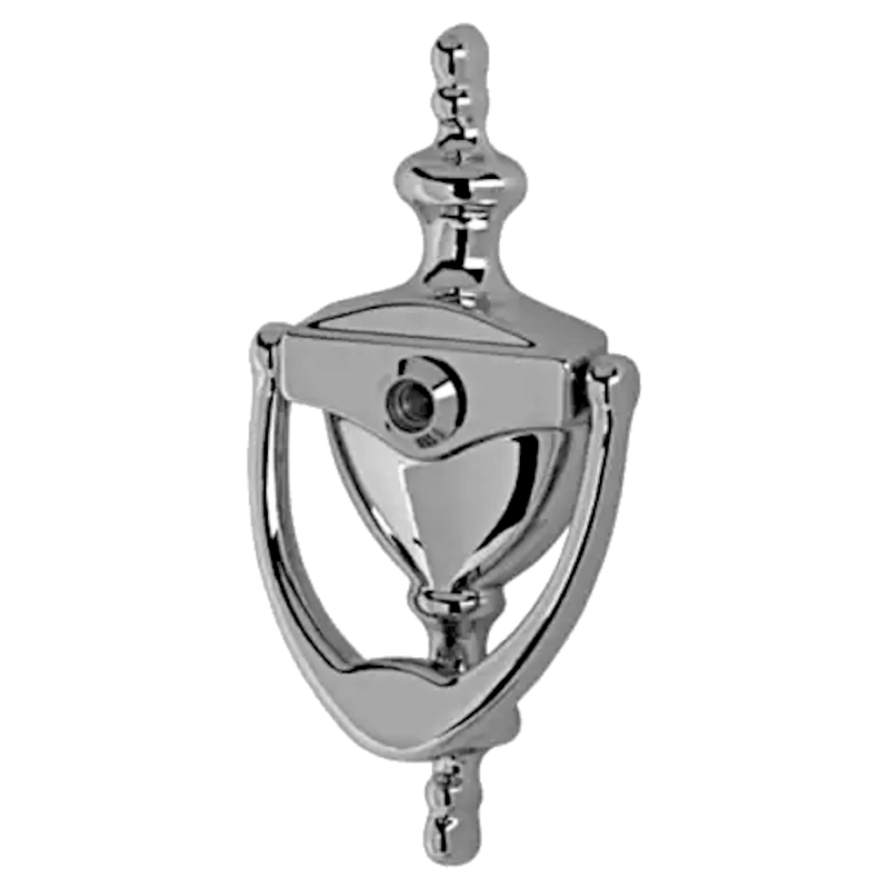 HOPPE Suited Traditional Knocker With 120 Degree Viewer AR727K