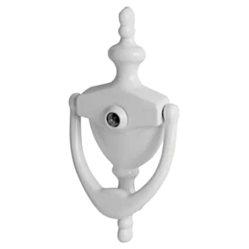 HOPPE Suited Traditional Knocker With 120 Degree Viewer AR727K