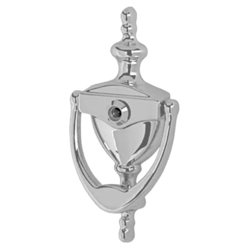 HOPPE Suited Traditional Knocker With 120 Degree Viewer AR727K