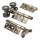 CENTOR Concealed Intermediate Carrier Set To Suit E3 Bi-Fold System