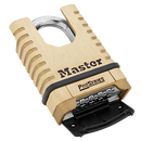 MASTER LOCK ProSeries 1177D Combination Padlock Closed Shackle 57mm Brass Body