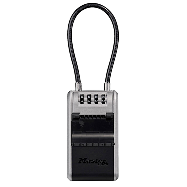 MASTER LOCK 5482EURD Portable Combination Key Box With Cable Shackle