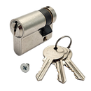 EXIDOR Rear Fix 40mm Half Euro Cylinder