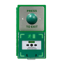 ICS Dual Unit MCP110 Call Point With Green Dome Exit Button