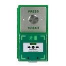 ICS Dual Unit MCP110 Call Point With Large 35mm Exit Button