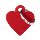 SILCA My Family Heart Shape ID Tag With Split Ring