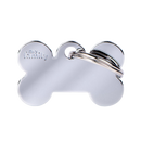 SILCA My Family Bone Shape ID Tag With Split Ring