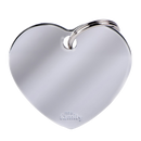 SILCA My Family Heart Shape ID Tag With Split Ring