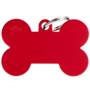 SILCA My Family Bone Shape ID Tag With Split Ring