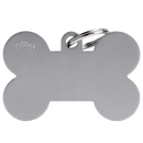 SILCA My Family Bone Shape ID Tag With Split Ring