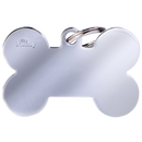 SILCA My Family Bone Shape ID Tag With Split Ring