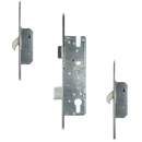 WINKHAUS Cobra Lever Operated Latch & Deadbolt Split Spindle 20mm Flat - 2 Hook