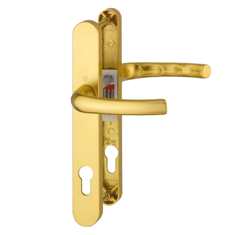 HOPPE Tokyo 92mm Lever/Lever Narrow Backplate Door Handle 1710RH/3633N/3623N