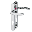 HOPPE Atlanta 92mm Lever/Lever Narrow Backplate Door Handle M1530M/3829N