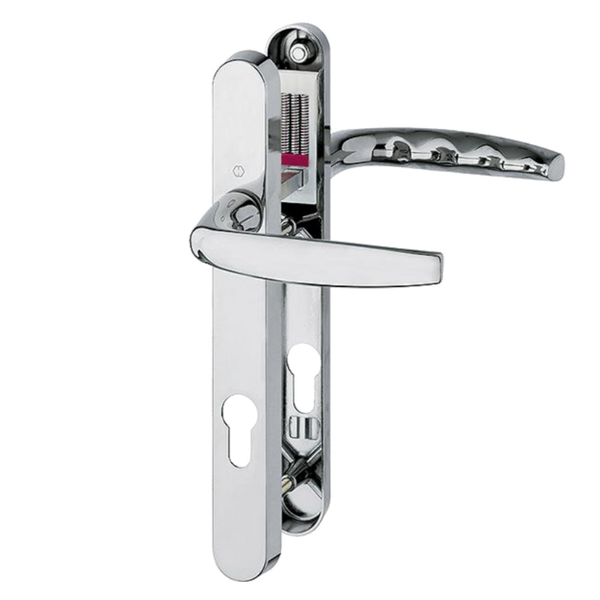 HOPPE Atlanta 92mm Lever/Lever Narrow Backplate Door Handle M1530M/3829N