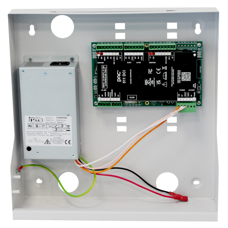 PAC 511 DCi Single Door IP Controller C/W 3.6A PSU 30511