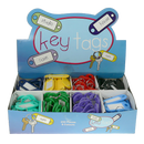 ALDRIDGE Key Name Tags With Split Rings Counter Display Box