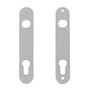 LOCINOX 3025 Pair of Escutcheons For Insert Locks