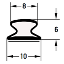 DEVENTER Self Adhesive Renovation Draught Strip S 9414 K