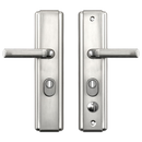 HOOPLY 5586 Square Backplate Lever Handles 68mm Centres