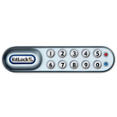 CODELOCKS KL1000 Horizontal Battery Operated Digital Cabinet Lock