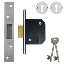 WILLENHALL LOCKS M1 5 Lever Deadlock