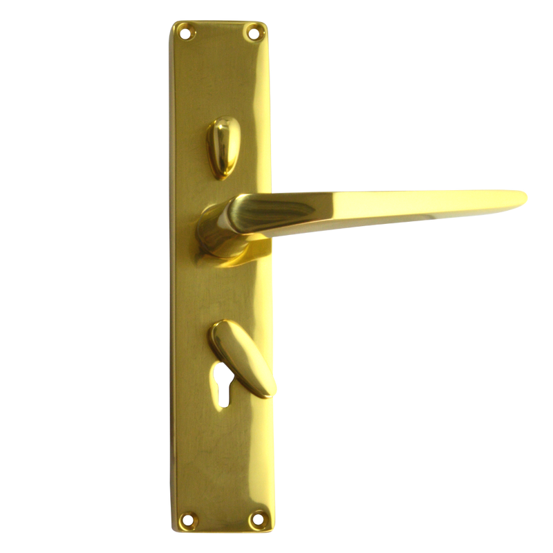 FRANK ALLART 1218 & 1220 Handle Door Furniture To Suit Chubb 3R35