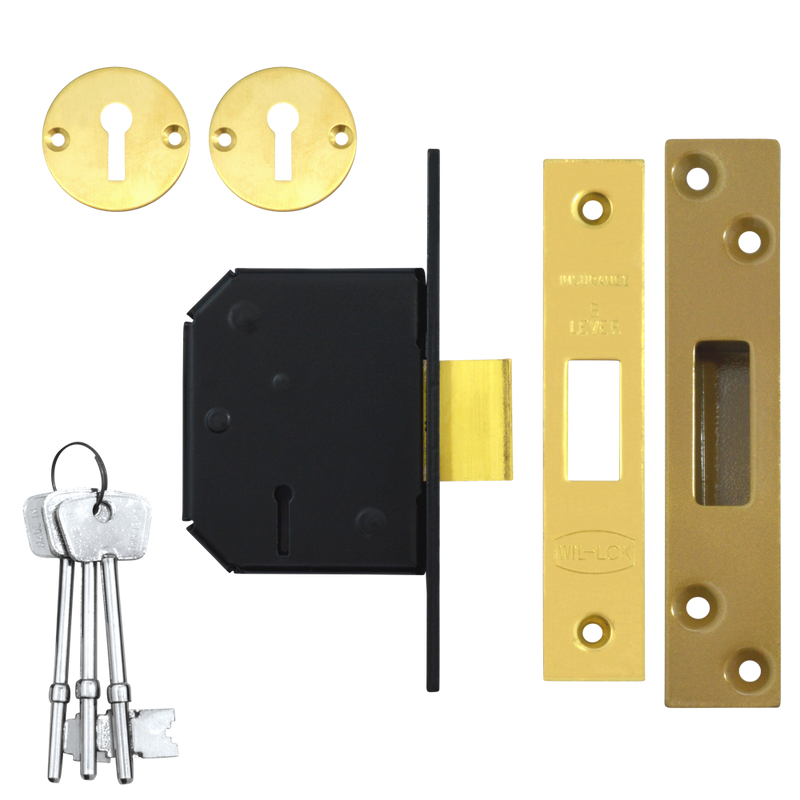 WILLENHALL LOCKS M1C 5 Lever Deadlock