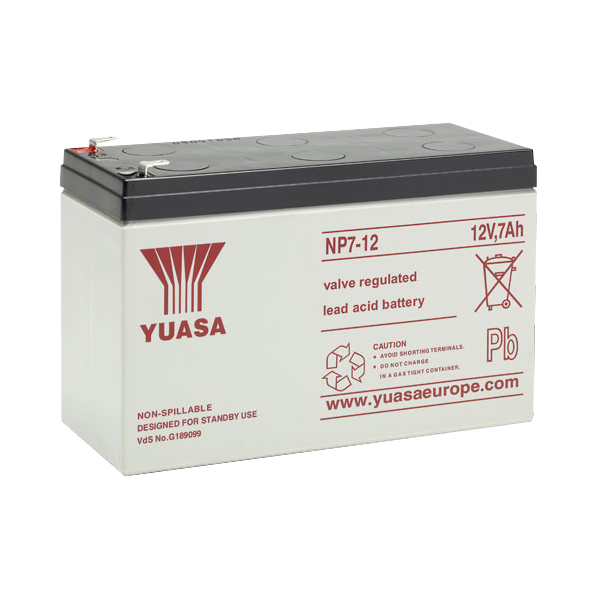 YUASA 12VDC Battery
