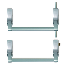 BRITON 377 Push Bar Double Rebated Door Panic Set