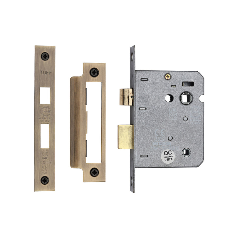 CE CE 3 Lever Bathroom Lock 3"
