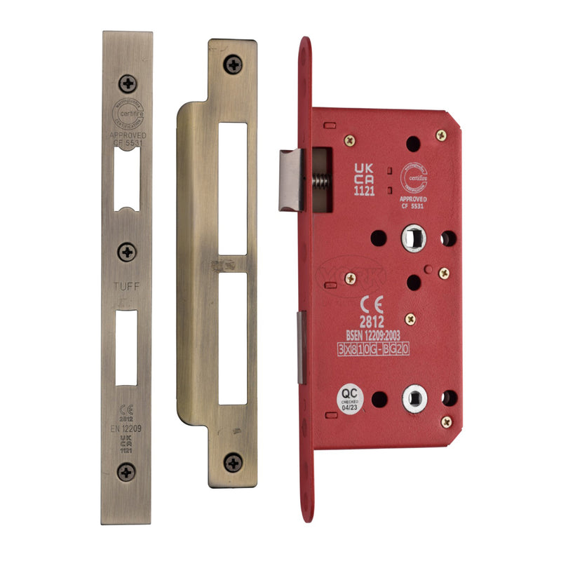 CE CE Bathroom Lock (78mm Centre)