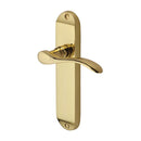 Heritage Brass Maya Door Handle on Plate