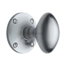 Heritage Brass Mayfair Door Knob on Rose