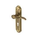 Heritage Brass Verona Small Door Handle on Plate
